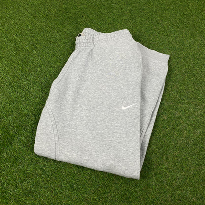 00s Nike Cotton Joggers Grey XL