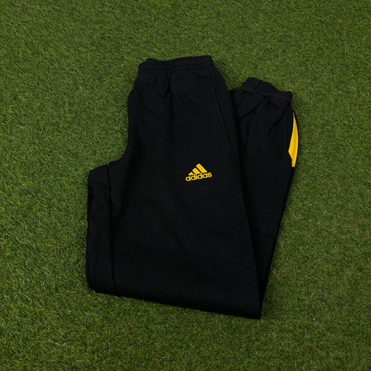 90s Adidas Cotton Joggers Black XS