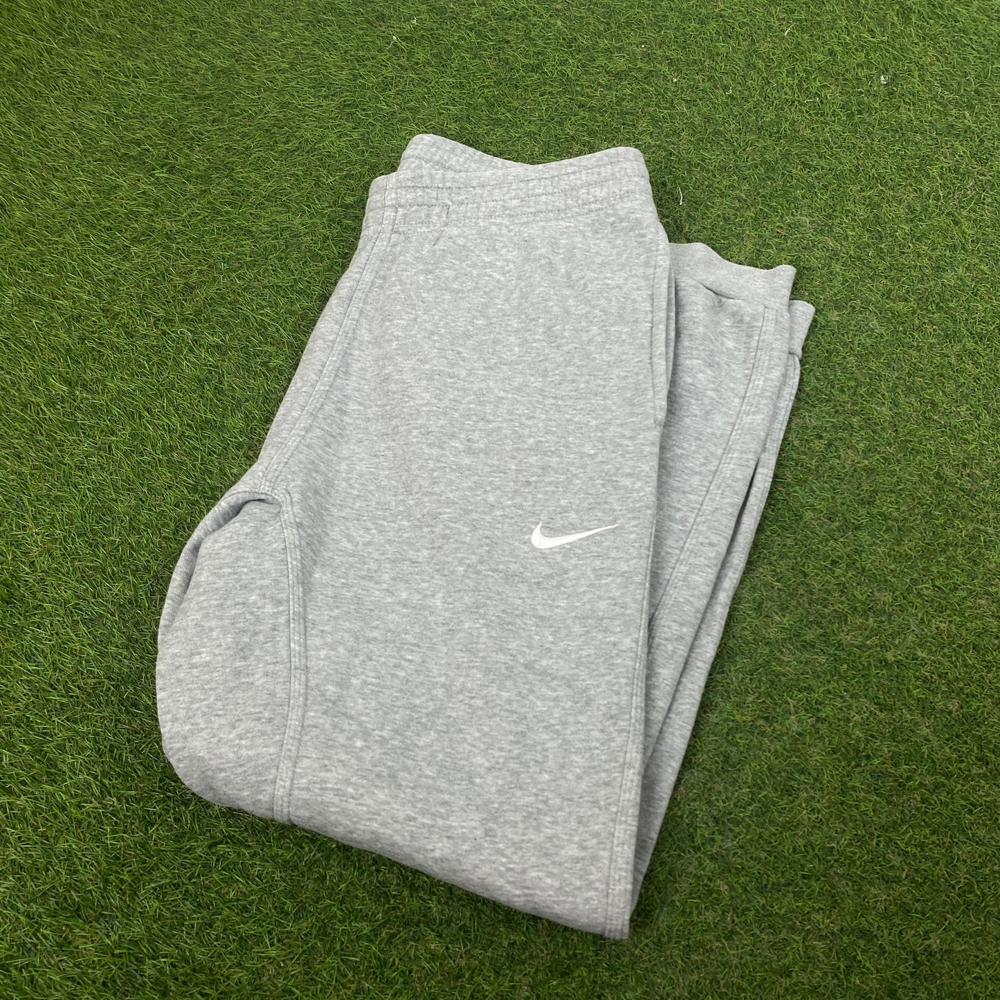 00s Nike Cotton Joggers Grey Medium