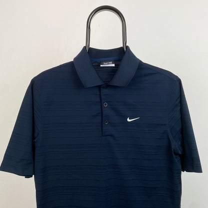 00s Nike Golf Polo Shirt T-Shirt Blue Small