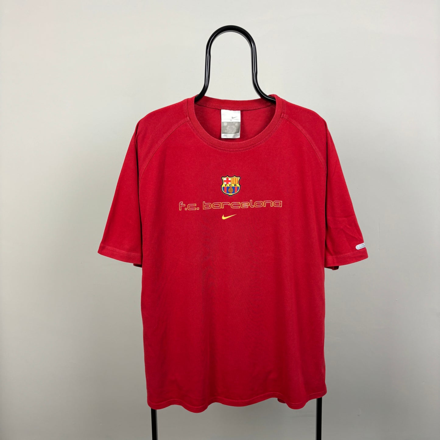 90s Nike Barcelona T-Shirt Red XL