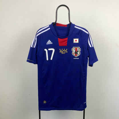 00s Adidas Japan Hasebe Football Shirt T-Shirt Blue XL