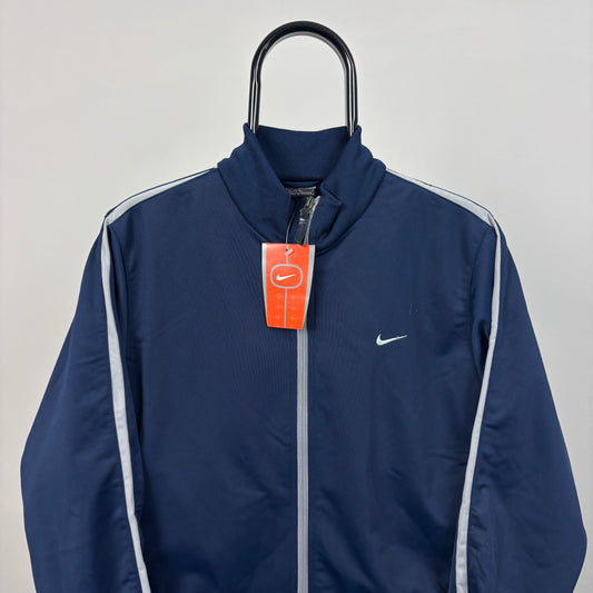 00s Nike Windbreaker Track Jacket Blue XS