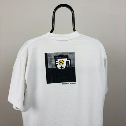 90s Nike Challenge Court T-Shirt White Medium