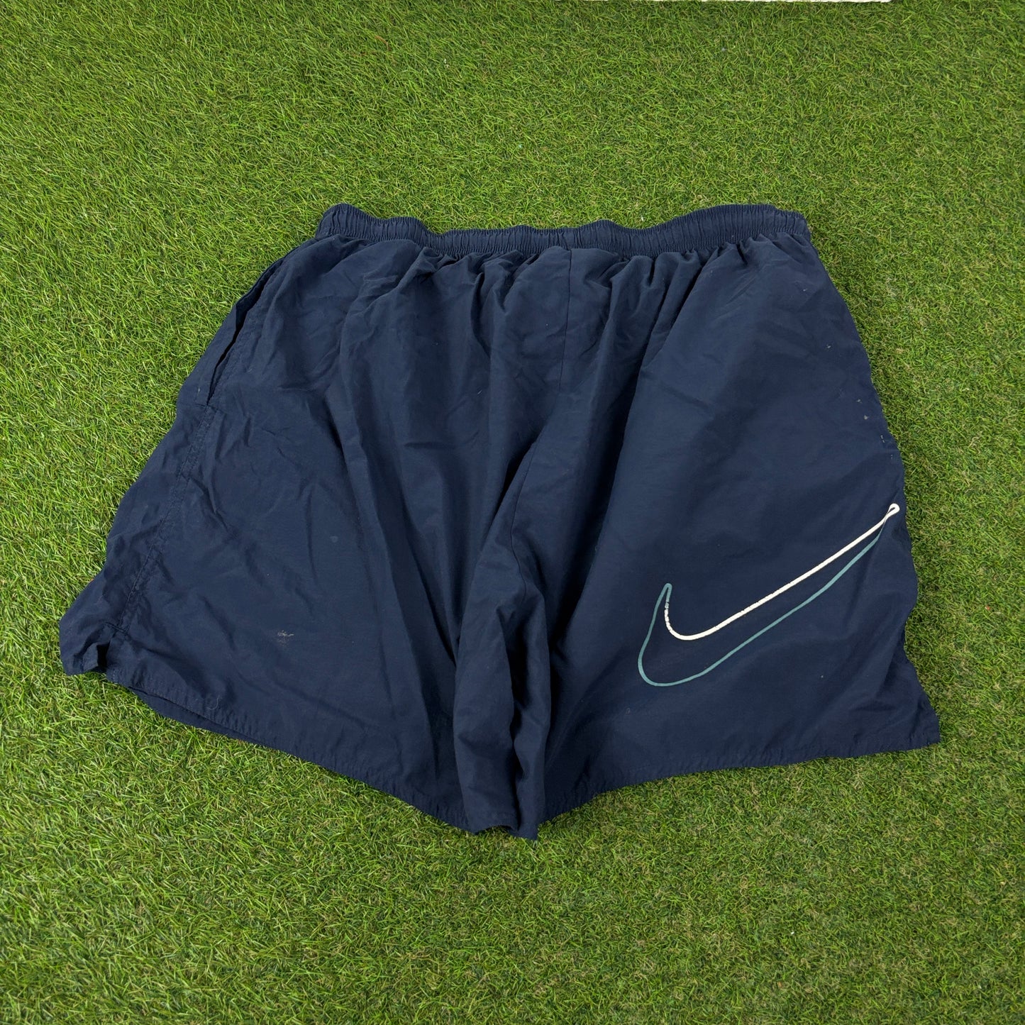 90s Nike Shorts Blue XL