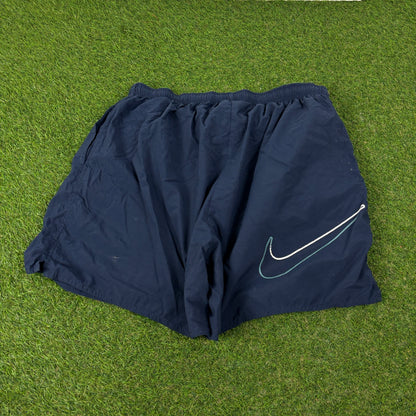 90s Nike Shorts Blue XL