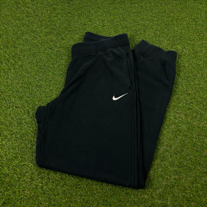 00s Nike Cotton Joggers Black Large