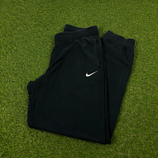 00s Nike Cotton Joggers Black Large