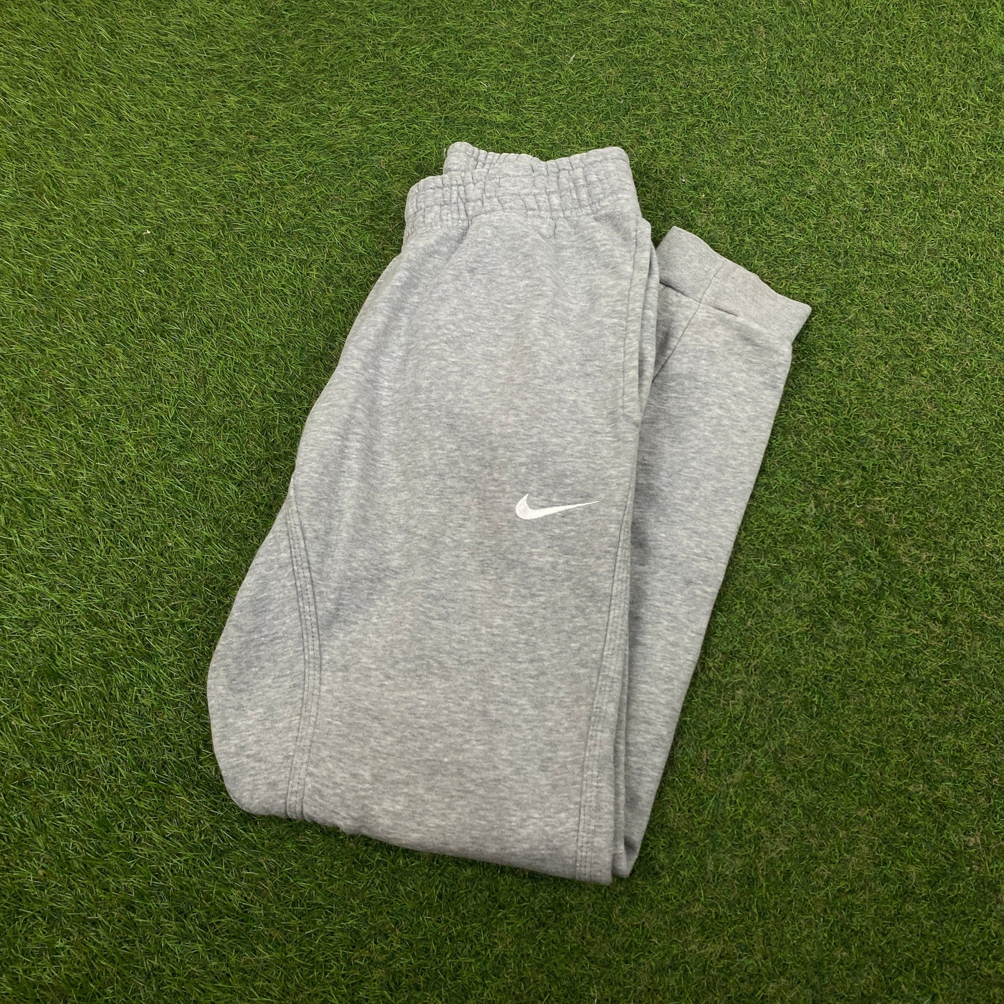 00s Nike Cotton Joggers Grey Small