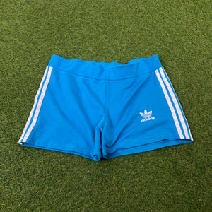 00s Adidas Sprinter Shorts Blue Small