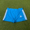 00s Adidas Sprinter Shorts Blue Small