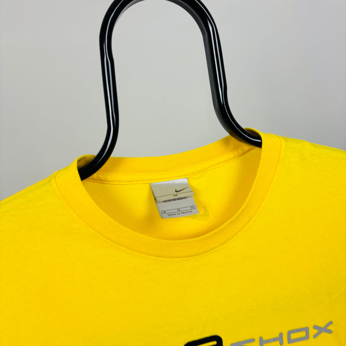 00s Nike Shox T-Shirt Yellow Medium