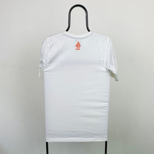Retro Netherlands Football T-Shirt White XS