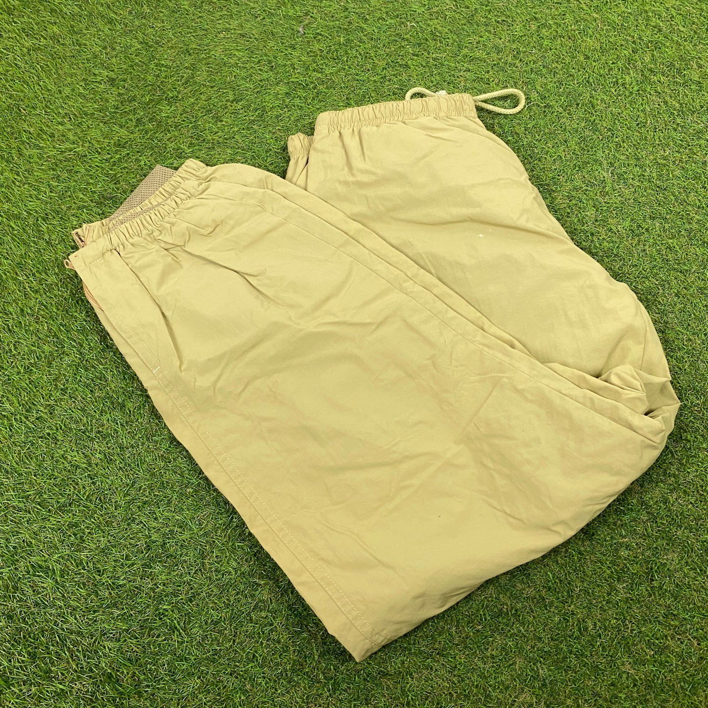 Retro Supreme Cargo Trousers Joggers Brown Small