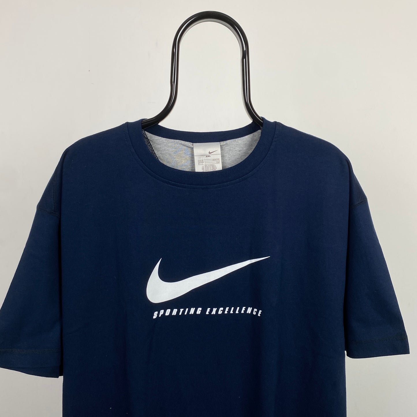 00s Nike T-Shirt Blue XXL