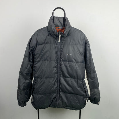 00s Nike Down Puffer Jacket Grey XL