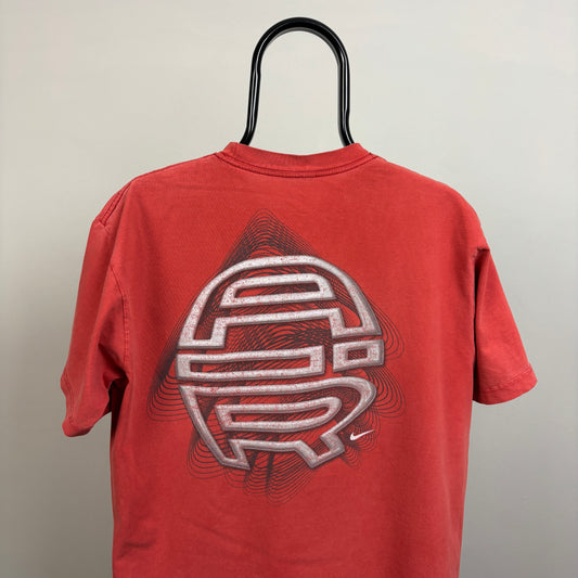 00s Nike Air T-Shirt Red Medium