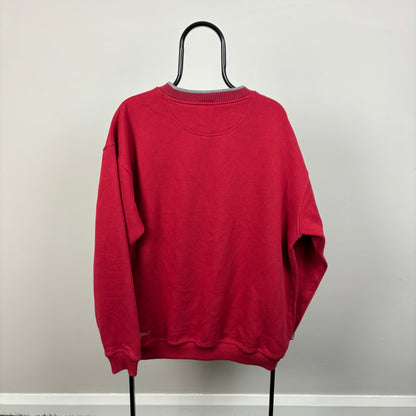 90s Le Coq Sportif Sweatshirt Red XL