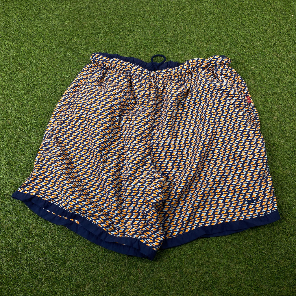 90s Nike Volleyball Shorts Blue XL