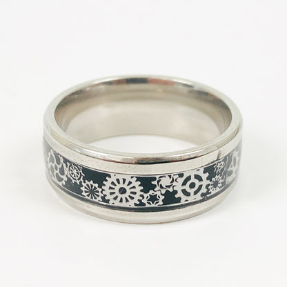 Vintage Cog Band Ring