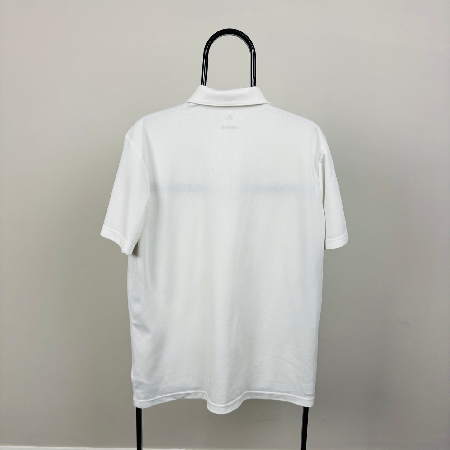 00s Adidas Golf Polo Shirt T-Shirt White Large