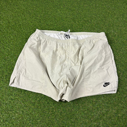 90s Nike Shorts Brown XXL
