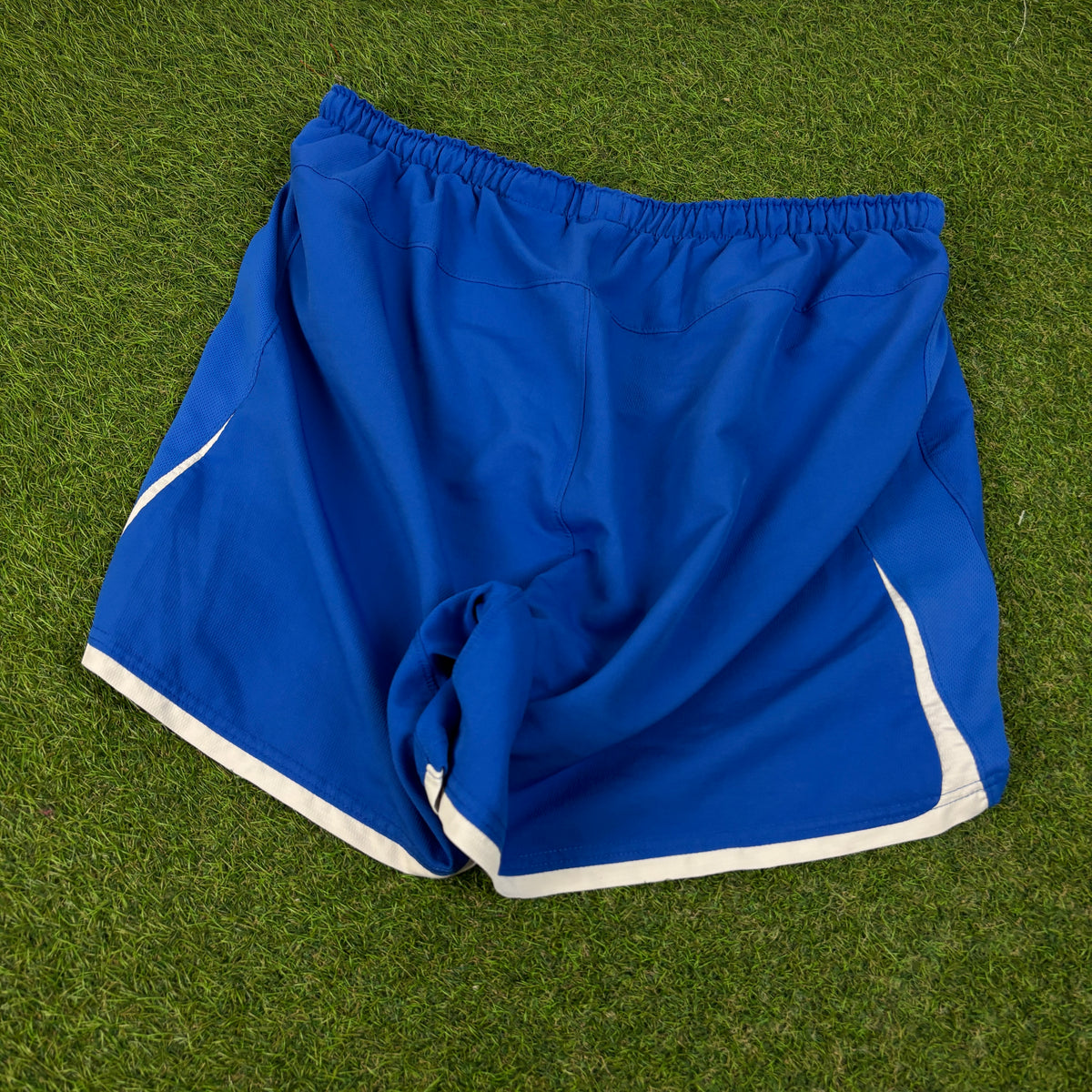 00s Nike Brazil Football Shorts Blue XL