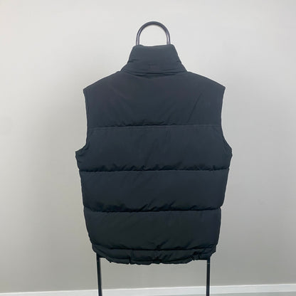00s Nike Puffer Gilet Jacket Black Small