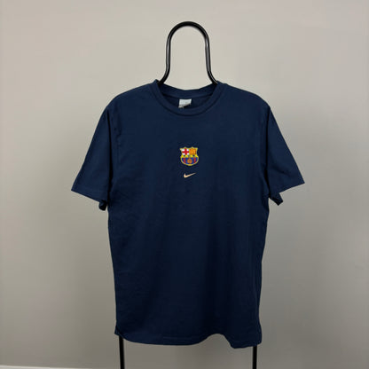00s Nike Barcelona T-Shirt Blue XXL