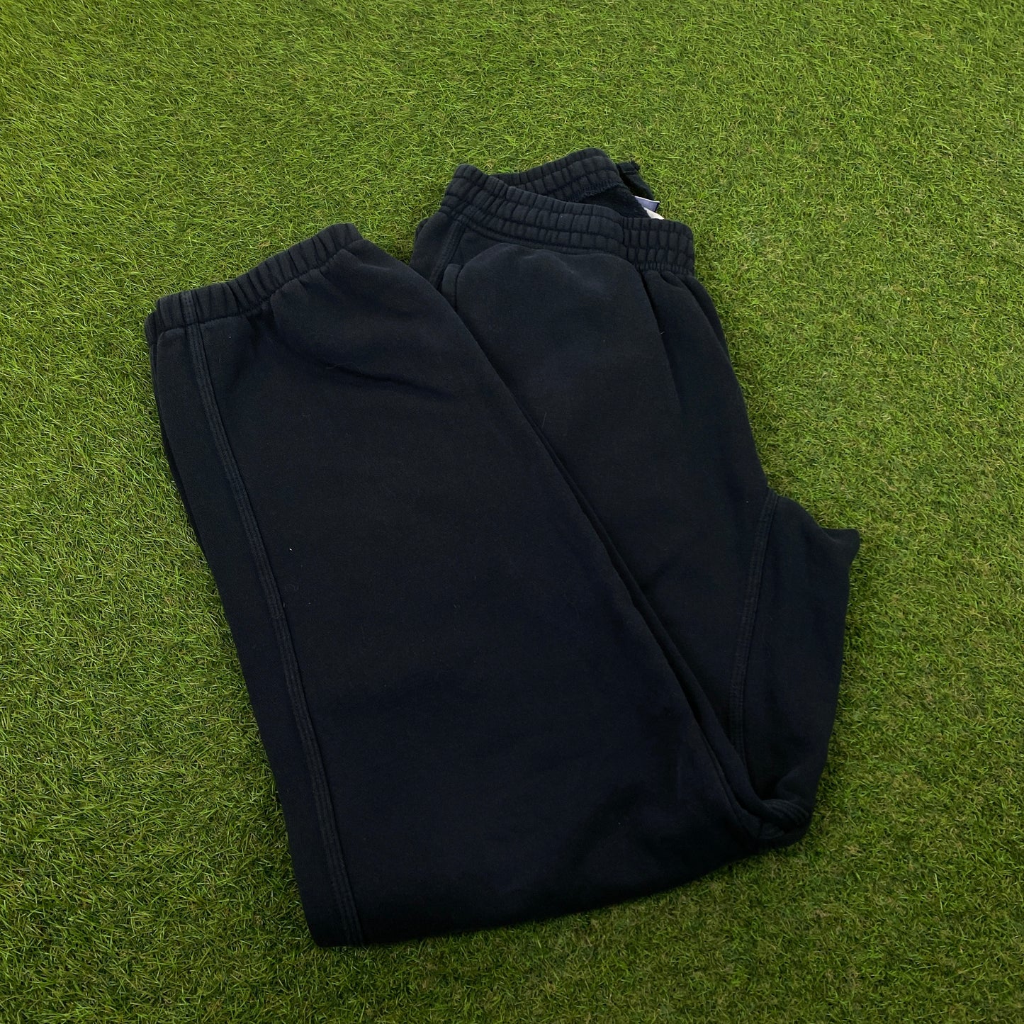 00s Nike Wide Leg Cotton Joggers Blue Small