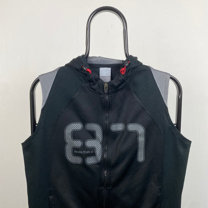 00s Nike Air Max Hoodie Black Small