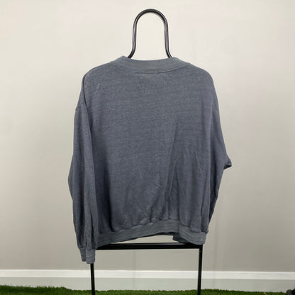 90s Nike Sweatshirt Grey Large
