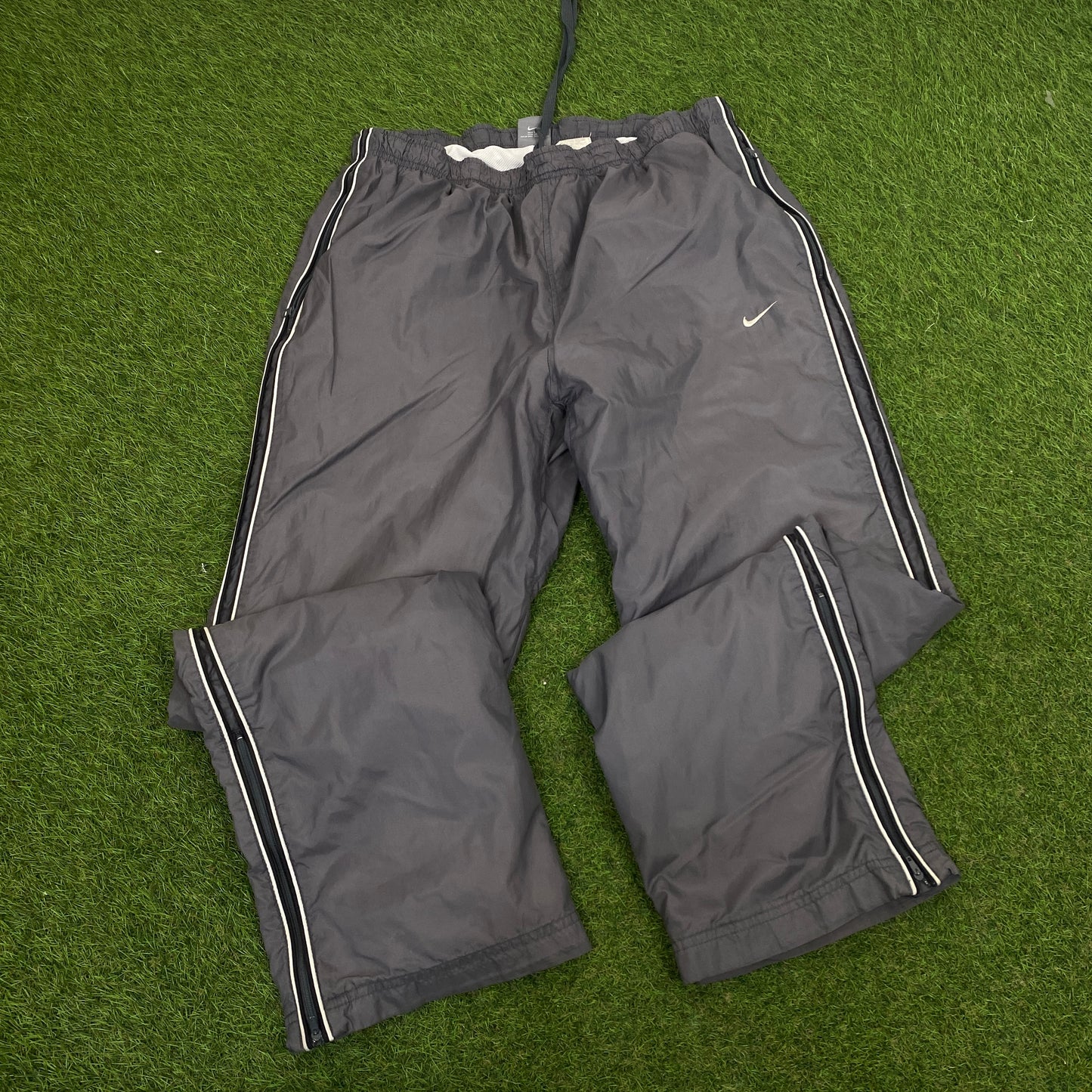 00s Nike Clima-Fit Tracksuit Set Jacket + Joggers Purple XL