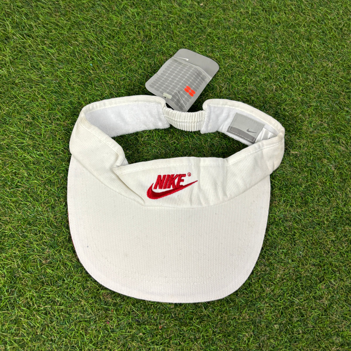 00s Nike Golf Visor Hat White