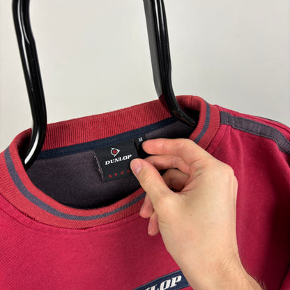 90s Dunlop Golf Box Logo Sweatshirt Red Medium