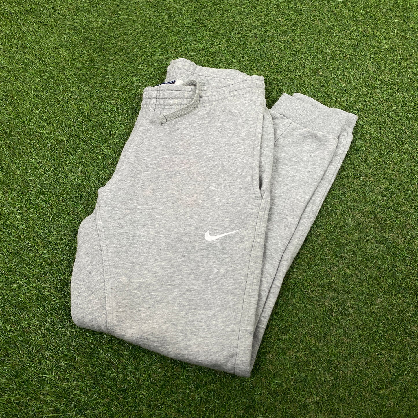 00s Nike Cotton Joggers Grey Small