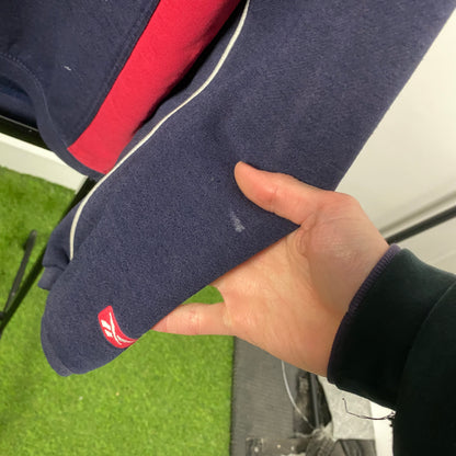 90s Reebok Liverpool Sweatshirt Blue Large