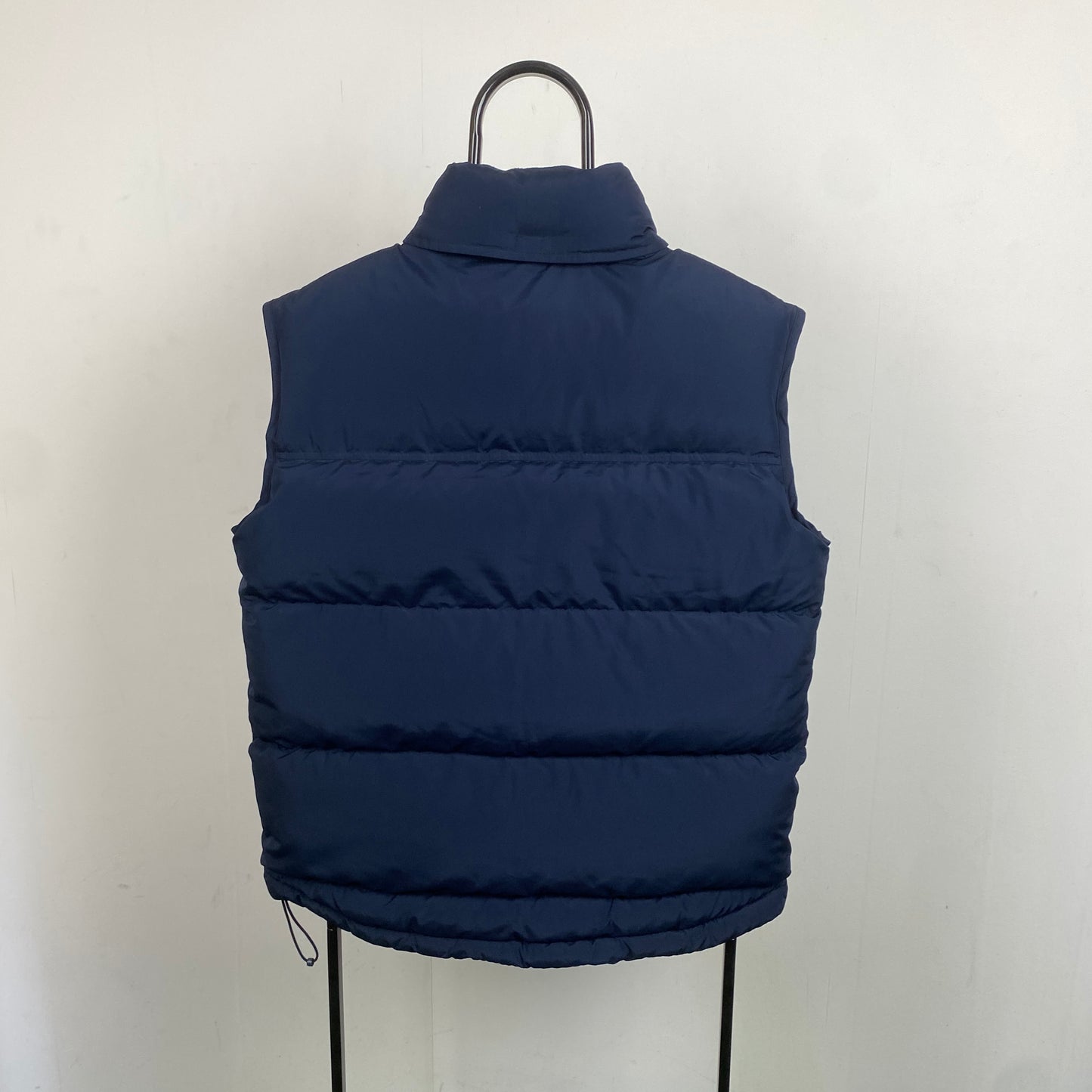 00s Nike Puffer Gilet Jacket Blue Medium