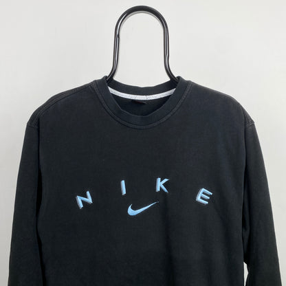 90s Nike Sweatshirt Black Medium