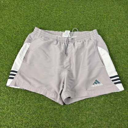90s Adidas Shorts Grey Medium