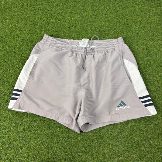 90s Adidas Shorts Grey Medium