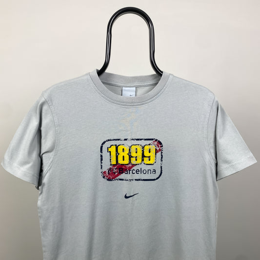 00s Nike Barcelona T-Shirt Grey Small