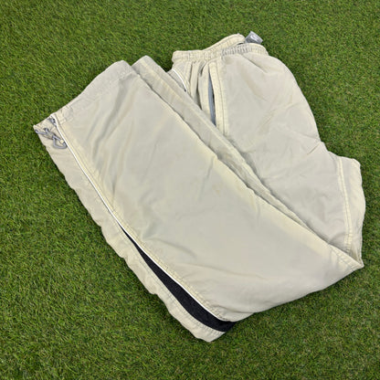 00s Nike Piping Joggers Grey Large