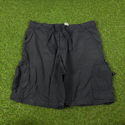 00s Nike ACG Baggy Cargo Shorts Grey Medium