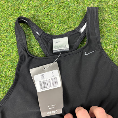 00s Nike Sports Bra T-Shirt Black XS