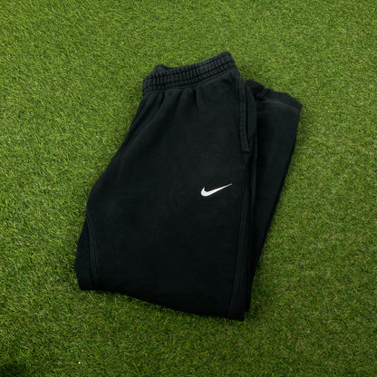 00s Nike Cotton Joggers Black Large