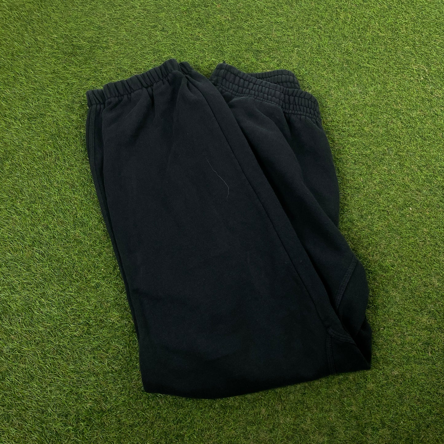 00s Nike Wide Leg Cotton Joggers Black XL