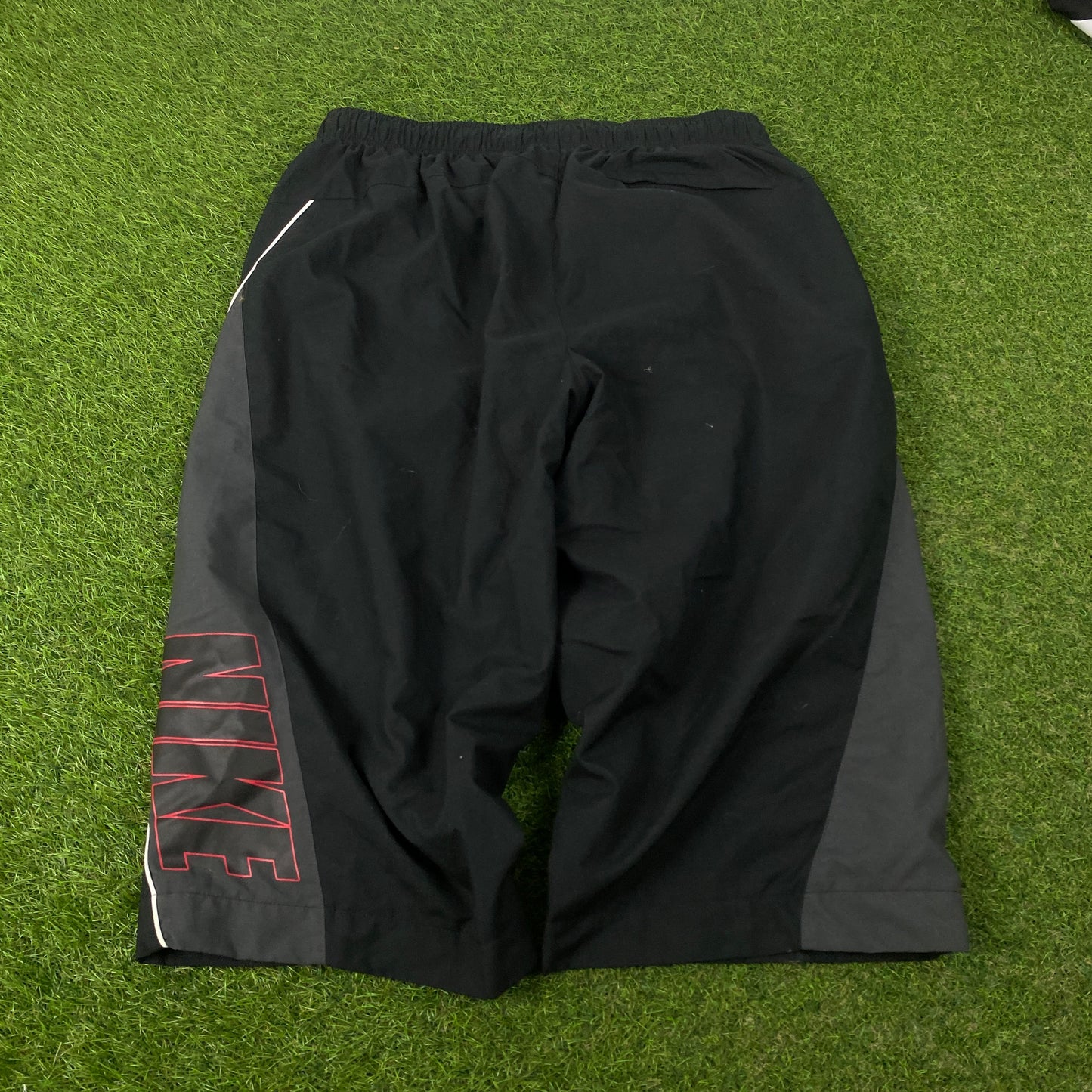 00s Nike Piping Shorts Black Medium