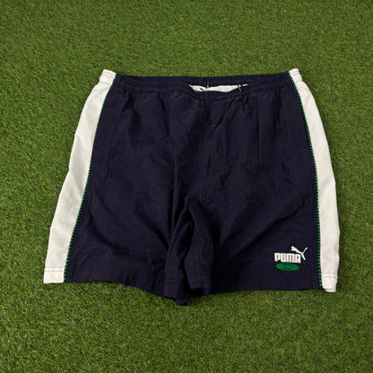 00s Puma King Shorts Blue XXL