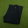 Retro Dickies Cargo Trousers Joggers Black XL